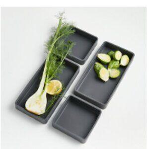 Prepd Cheat Sheet Silicone Baking Trays Grey